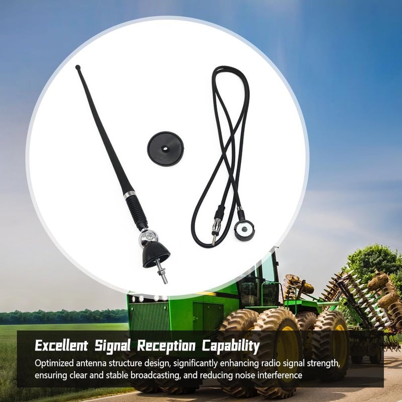TWDRET Rubber Radio Antenna RMA60, Compatible with John Deere Kubota Massey Ferguson Yanmar All Models - Image 4